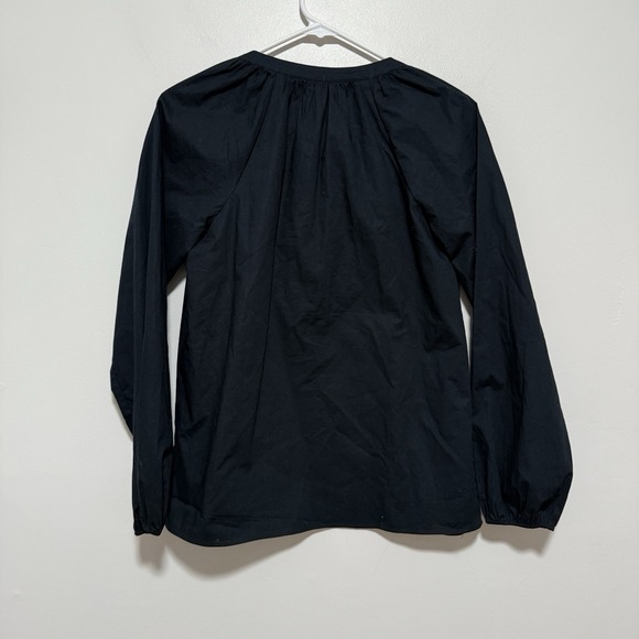 Lilly Pulitzer NWT Iva Onyx Black Sequin Embellished Tunic Blouse Size XXS - Picture 7 of 9